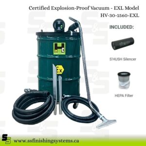 Hafcovac Certified Explosion-Proof Vacuum - EX Model