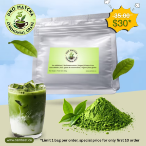 image_2026-06-04_20-58-27.png UNO MATCHA Powder - CEREMONIAL GRADE ( 100g )